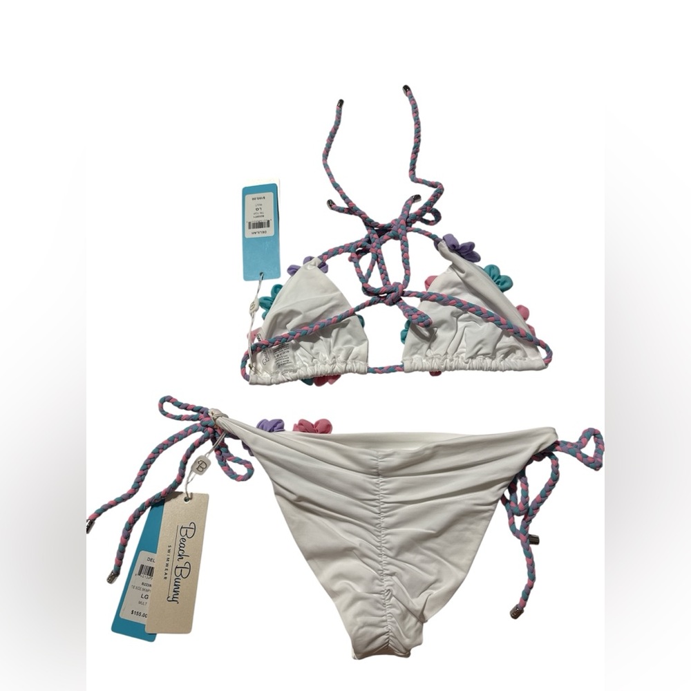Beach Bunny Delilah Tri Bikini in Multi Colored - Picture 3 of 4